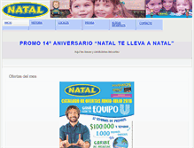 Tablet Screenshot of natal.com.uy