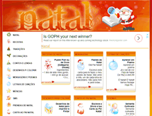 Tablet Screenshot of natal.com.pt